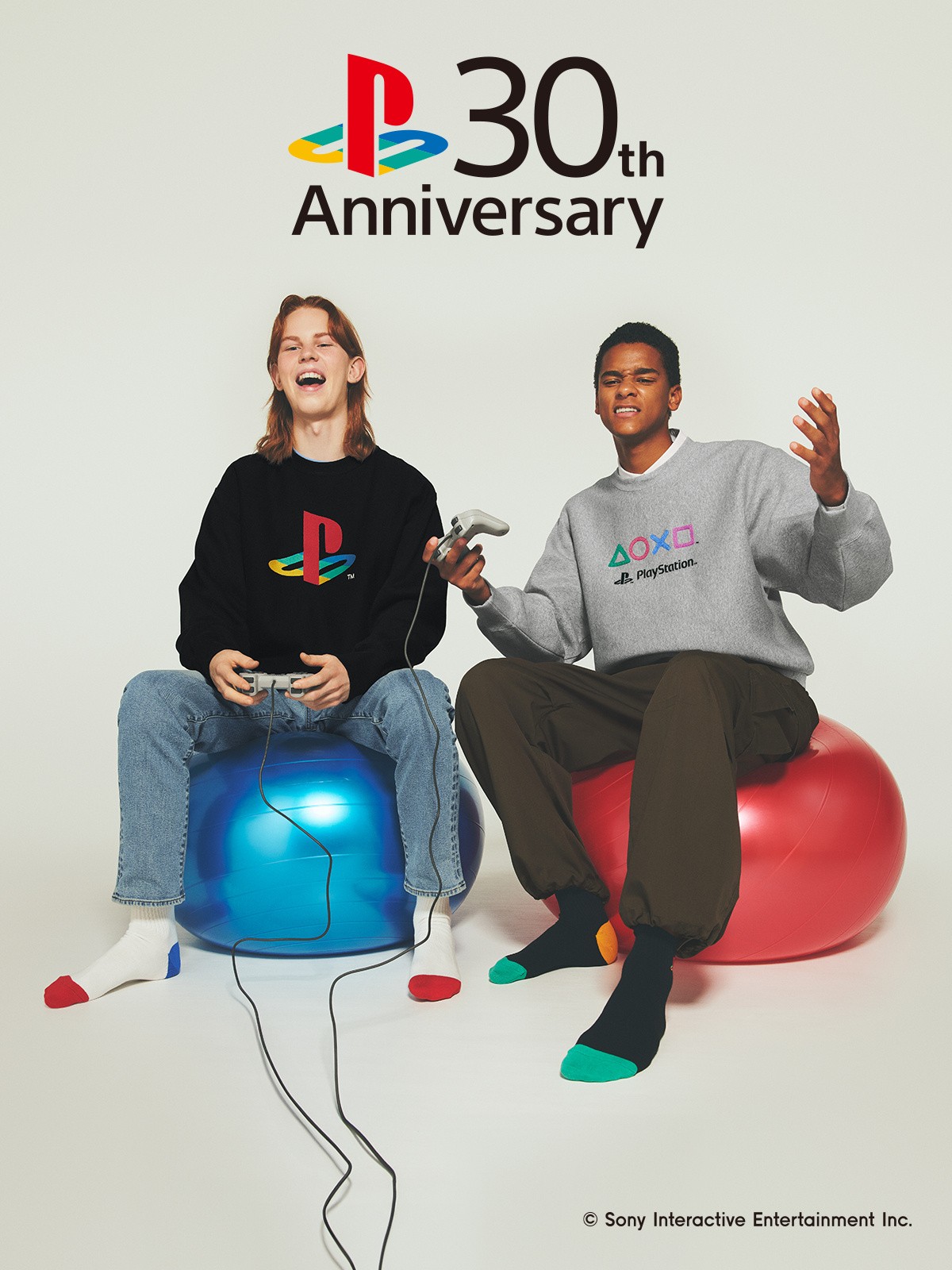 GU极优推出PlayStation 30周年纪念服装 12月6日开售