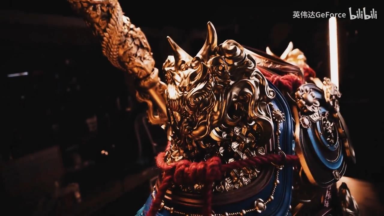 英伟达晒《黑神话》主题PC主机：完美重现大**甲