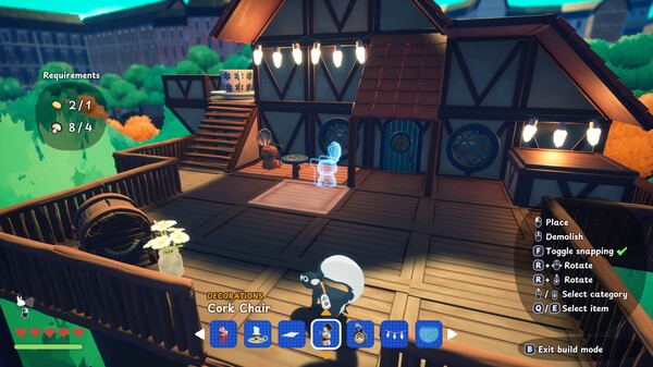 《蹦蹦小囤鼠》Steam正式推出 休闲松鼠公园冒险