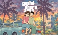 温暖治愈！当《GTA6》的截图变成吉卜力画风