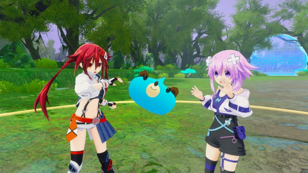《爆走次元海王星VS巨神史莱犬》Steam页面 发售日待定