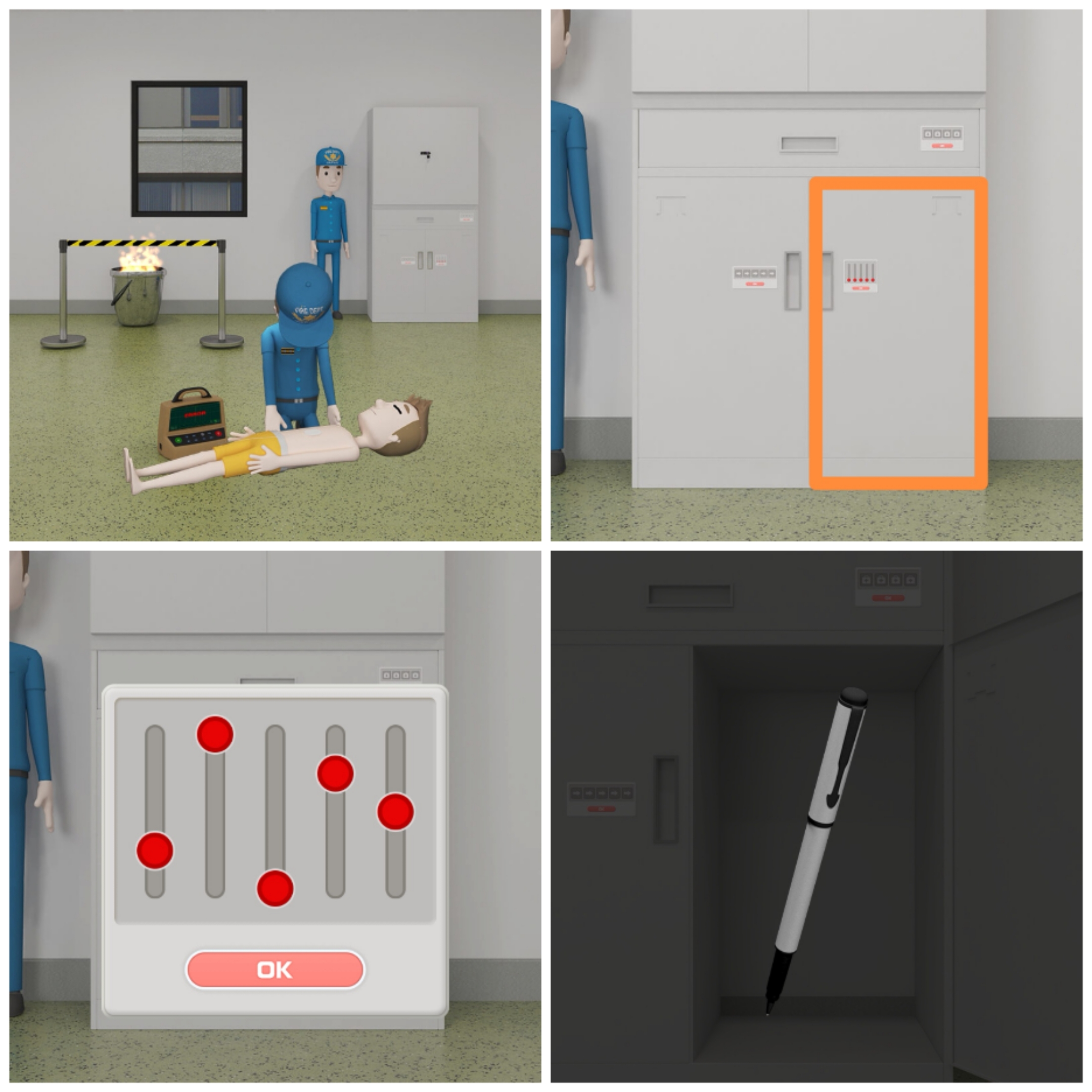 《Escape Room：侦探社》消防署攻略图文详情