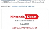 就在今天！任天堂Switch 2发布会将持续一个小时