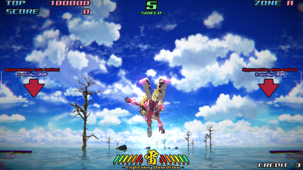 街机风3D射击游戏《闪攻机人阿修罗》将在4月24号上线Steam平台