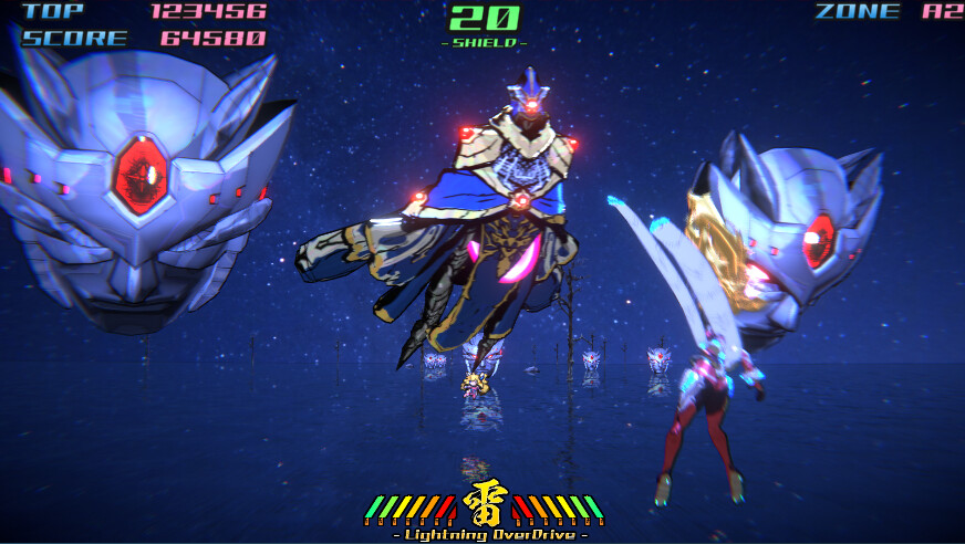 街机风3D射击游戏《闪攻机人阿修罗》将在4月24号上线Steam平台