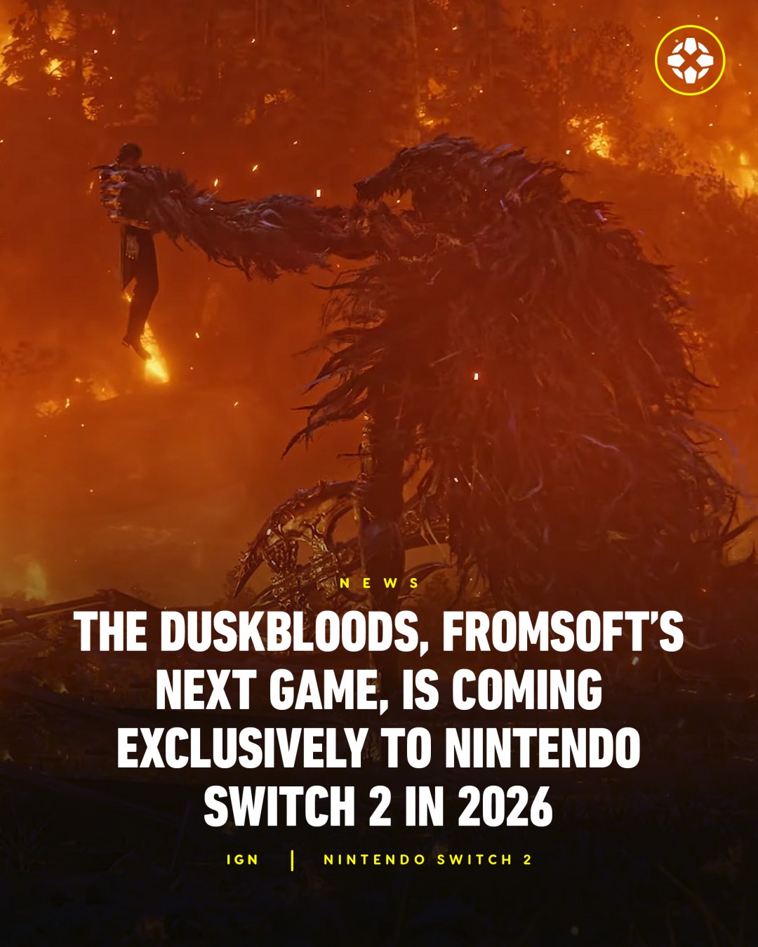 宫崎英高新作《The Duskbloods》公布 Switch 2独占