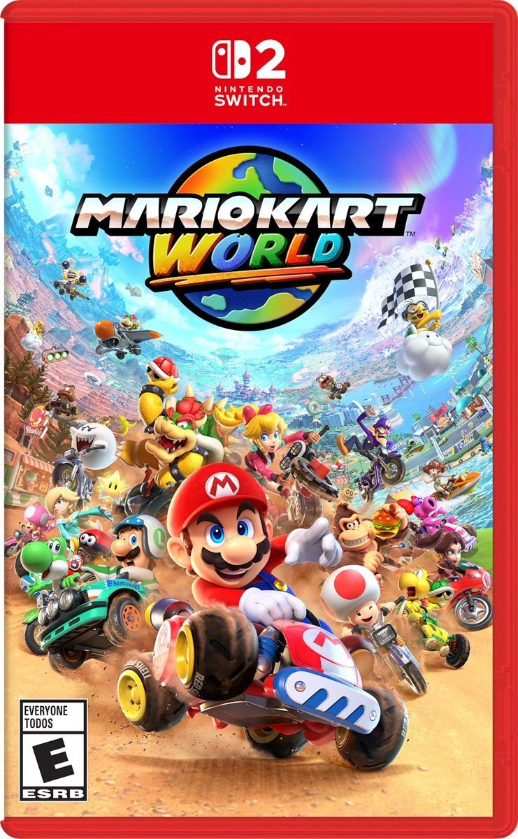 Switch 2外包装封面和Switch 2游戏封面公布