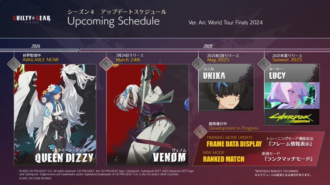 《罪恶装备：STRIVE》新DLC角色“Venom”新预告 今日上线
