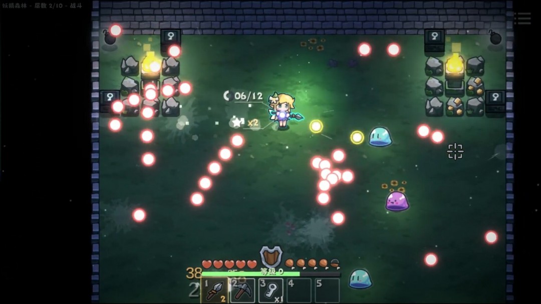 Rougelike弹幕射击地牢探索游戏《附魔师》Steam页面开放 年内发售