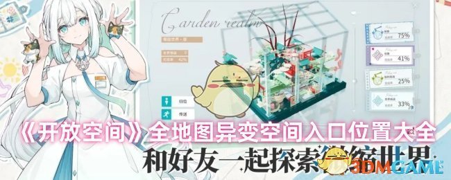 《开放空间》全地图异变空间入口位置大全