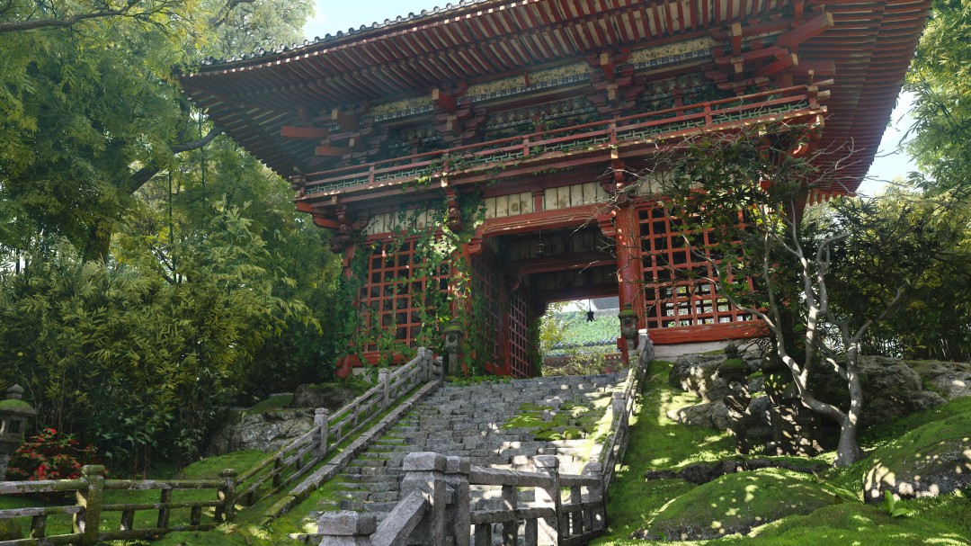 来自标准版PS5！《刺客信条：影》大师级截图