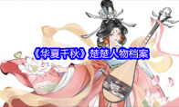 《华夏千秋》楚楚人物档案