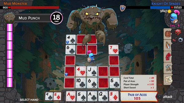 扑克肉鸽RPG《Hero’s Hand》发布新宣传片 将登陆全平台
