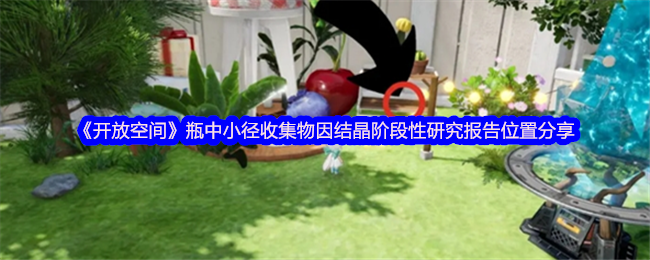 《开放空间》瓶中小径收集物因结晶阶段性研究报告位置分享