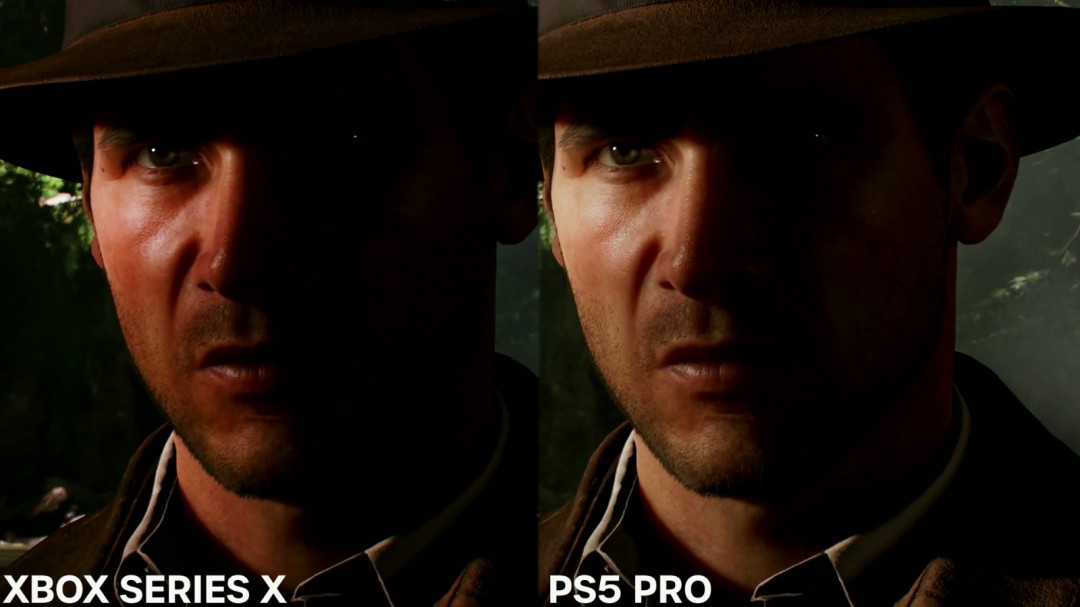 《夺宝奇兵：古老之圈》Xbox Series X和PS5 Pro画面对比