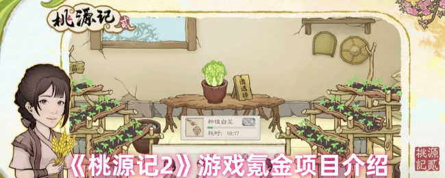 《桃源记2》游戏氪金项目介绍
