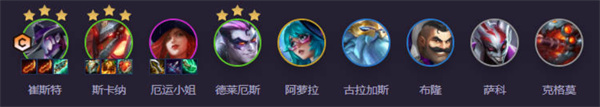 《云顶之弈手游》s14辛迪加卡牌阵容搭配推荐