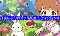 《魔法祈幻界》水晶阁魔法之森设施攻略