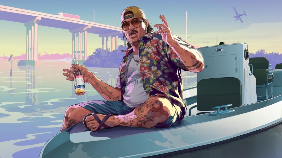 《GTA6》精美壁纸欣赏 男女主角登场亮相