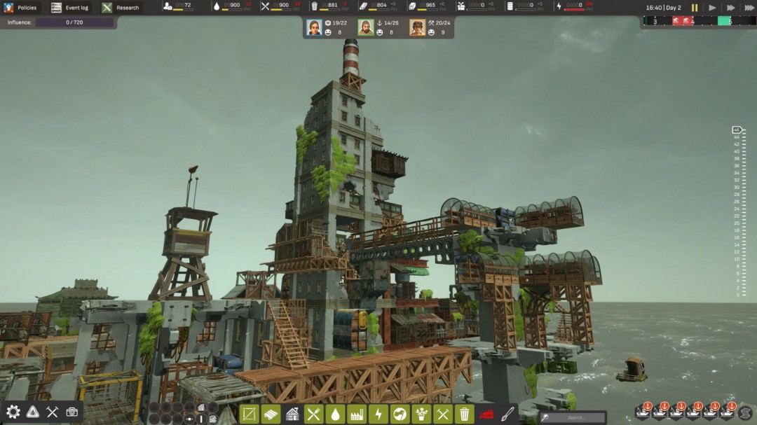 后末世主题城市建造游戏《终落之城》Steam页面开放 年内发售