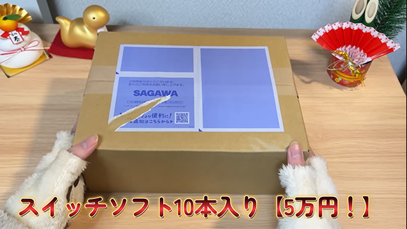 不算大冤种 日本玩家展示斥资5万二手Switch游戏福袋
