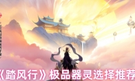 《踏风行》极品器灵选择推荐