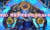 《炉石传说》：翡翠梦境迷你包水蛭血k卡组分享