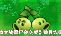 《植物大战僵尸杂交版》：豌豆炸弹介绍