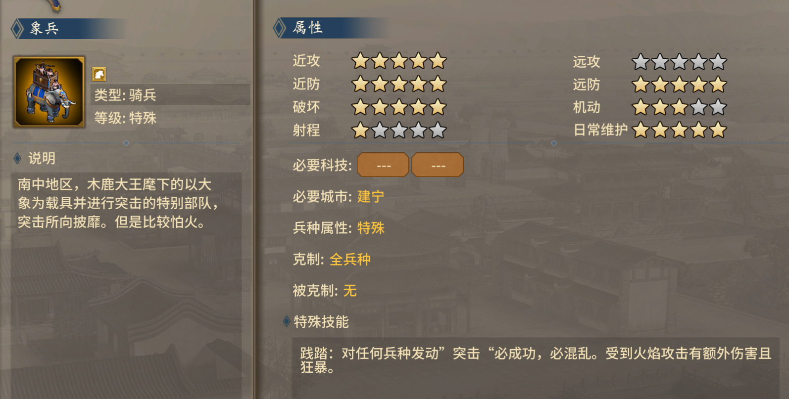 《汉末霸业》特殊兵种武将特性加成选择攻略