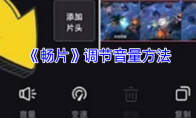 《畅片》调节音量方法