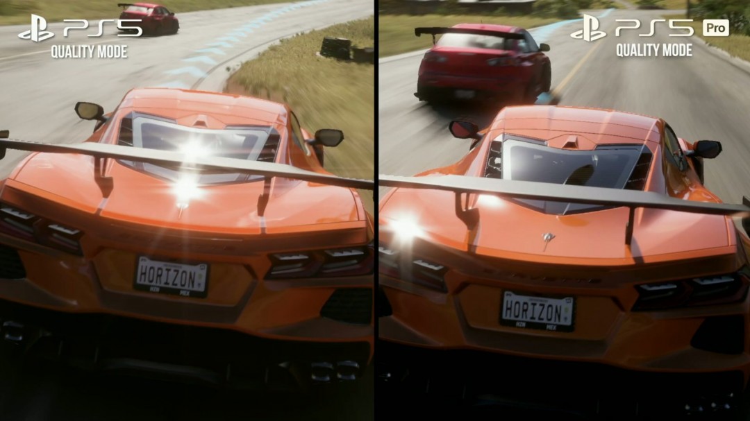 《极限竞速：地平线5》视频 PS5 Pro远胜Xbox Series X