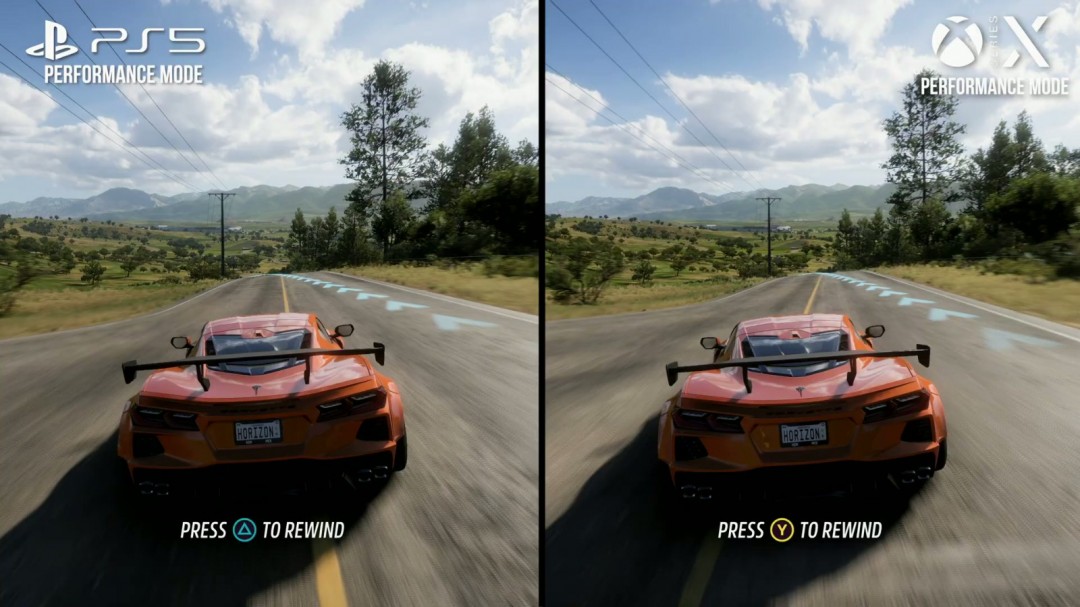 《极限竞速：地平线5》视频 PS5 Pro远胜Xbox Series X