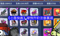 《小鱼快跑》：背饰升阶注意事项